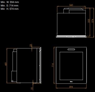 Встраиваемый винный шкаф Irinox Vinoteca HVIN2350001 фото 3 в Тюмени