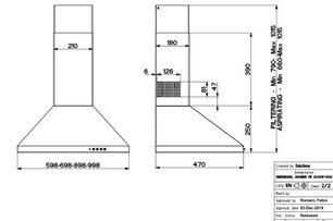 Вытяжка Фабер STRIP SMART PB X A90 фото 3 в Тюмени Вытяжка Faber STRIP SMART PB X A90 фото 3 в Тюмени