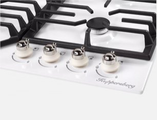 Газовая варочная панель Kuppersberg FS 601 W SILVER фото 4 в Тюмени
