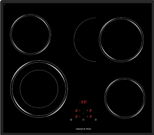 Варочная панель Zigmund Shtain CNS 159.60 BX фото в Тюмени