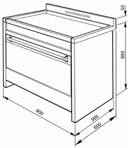 Варочный центр Smeg A1P-9 фото 2 в Тюмени