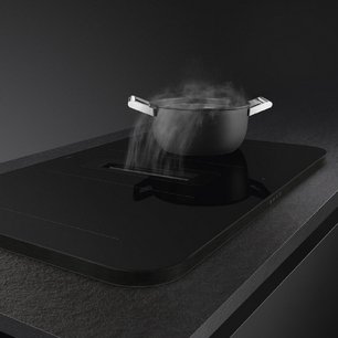 Варочная панель с вытяжкой Smeg HHSL7844MB фото 4 в Тюмени