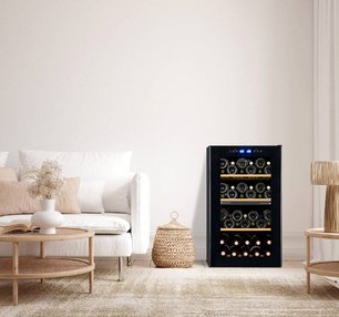 Винный шкаф La Sommeliere LS51.2ZBLACK фото 4 в Тюмени