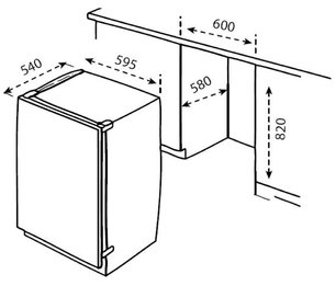 Посудомоечная машина Кертинг KDI 6030 фото 3 в Тюмени Посудомоечная машина Korting KDI 6030 фото 3 в Тюмени