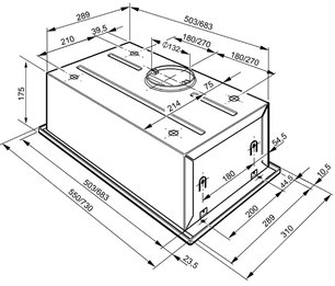Вытяжка Смег KSEG55X-1 фото 3 в Тюмени Вытяжка Smeg KSEG55X-1 фото 3 в Тюмени