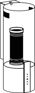 Вытяжка Кертинг KHC 35969 DW Cylinder фото 3 в Тюмени Вытяжка Korting KHC 35969 DW Cylinder фото 3 в Тюмени