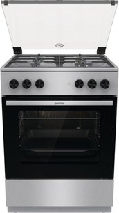 Комбинированная плита Горение GK6A21XF фото в Тюмени Комбинированная плита Gorenje GK6A21XF фото в Тюмени