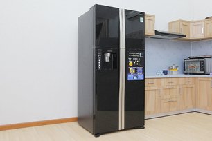 Холодильник Хитачи R-W 722 PU1 GBK фото 3 в Тюмени Холодильник Hitachi R-W 722 PU1 GBK фото 3 в Тюмени