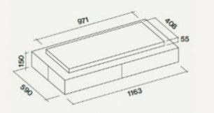 Встраиваемая вытяжка Фалмек CIRCLE.TECH Vega 115 Isola White (600) фото 3 в Тюмени Встраиваемая вытяжка Falmec CIRCLE.TECH Vega 115 Isola White (600) фото 3 в Тюмени