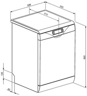 Посудомоечная машина Смег LSA6439X2 фото 3 в Тюмени Посудомоечная машина Smeg LSA6439X2 фото 3 в Тюмени