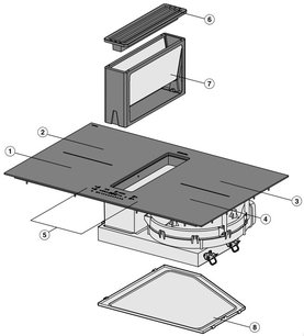 Варочная панель с встроенной вытяжкой Miele KMDA 7476 FR фото 4 в Тюмени