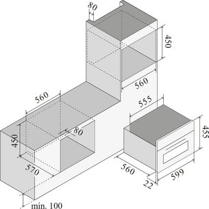 Духовой шкаф Ilve 645GHSW1/BK фото 2 в Тюмени