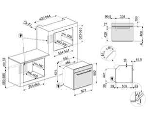 Духовой шкаф Смег SF64M3VB фото 2 в Тюмени Духовой шкаф Smeg SF64M3VB фото 2 в Тюмени