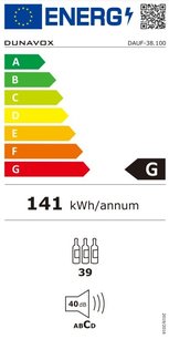 Винный шкаф Dunavox DAUF-38.100DSS фото 3 в Тюмени