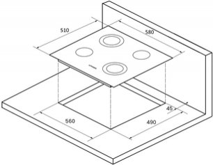 Варочная панель Kuppersberg FA60RC фото 2 в Тюмени
