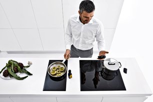 Индукционная варочная панель Barazza 1PI60IDB белая фото 2 в Тюмени