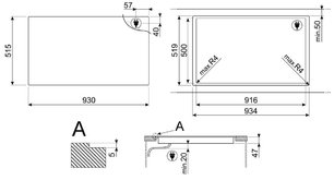 Варочная панель Smeg SIA1963D фото 4 в Тюмени