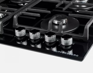 Газовая варочная панель Kuppersberg FQ 63 B фото 2 в Тюмени