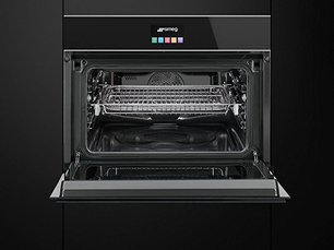 Духовой шкаф комбинированный с микроволновой печью Смег SF4604PMCNX фото 3 в Тюмени Духовой шкаф комбинированный с микроволновой печью Smeg SF4604PMCNX фото 3 в Тюмени