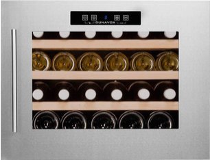 Винный шкаф Dunavox DX-24.56BSK (A) петли справа фото 2 в Тюмени
