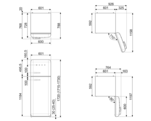 Холодильник Smeg FAB30RBE3 фото в Тюмени