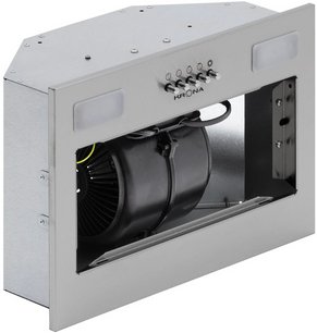 Встраиваемая вытяжка Krona Кейт 400 нержавеющая сталь, кнопочная (Kate 400 Inox PB) фото 3 в Тюмени