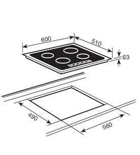 Варочная панель Teka TR 620 фото 2 в Тюмени