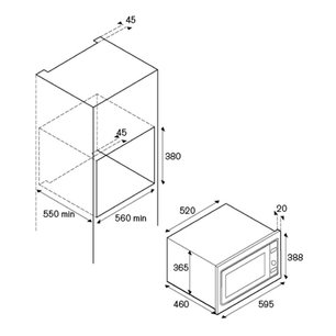 Встраиваемая микроволновая печь Бертаззони F457PROMWSX фото 4 в Тюмени Встраиваемая микроволновая печь Bertazzoni F457PROMWSX фото 4 в Тюмени