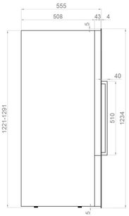 Встраиваемый винный шкаф Pando PVMAVP 124-70CRR фото 4 в Тюмени