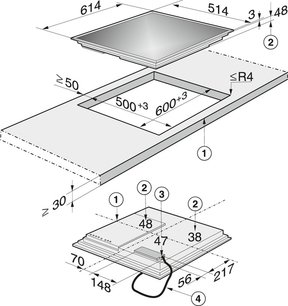 Независимая варочная панель Miele KM 5920 фото 2 в Тюмени