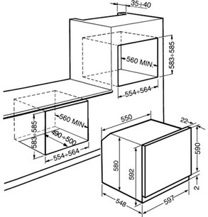 Духовой шкаф Смег FP610AN фото 2 в Тюмени Духовой шкаф Smeg FP610AN фото 2 в Тюмени