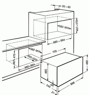 Духовой шкаф Смег SE995XT-7 фото 2 в Тюмени Духовой шкаф Smeg SE995XT-7 фото 2 в Тюмени