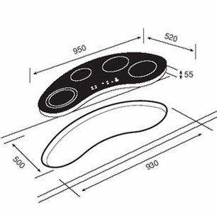Варочная панель Teka VR TC 95 4I фото 2 в Тюмени