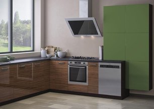 Наклонная вытяжка Krona AIDA Silent 900 5P inox/black фото 2 в Тюмени Наклонная вытяжка Krona AIDA Silent 900 5P inox/black фото 2 в Тюмени