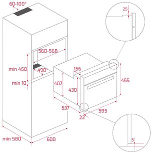 Духовой шкаф Тека HSC 644 C фото 2 в Тюмени Духовой шкаф Teka HSC 644 C фото 2 в Тюмени