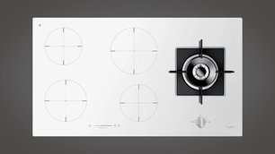 Варочная панель Fulgor Milano FCH 905 ID TS G DWK WH фото 2 в Тюмени