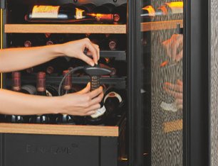 Встраиваемый двухтемпературный винный шкаф EuroCave D-INSP-M I-090019-M фото 3 в Тюмени