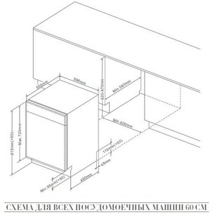 Встраиваемая посудомоечная машина Де Дитрих DCJ532DQX фото 4 в Тюмени Встраиваемая посудомоечная машина De Dietrich DCJ532DQX фото 4 в Тюмени