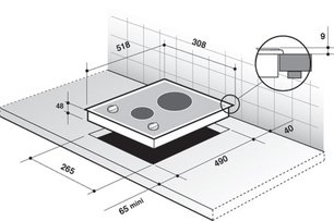 Независимая варочная панель De Dietrich DTV 901 X фото 2 в Тюмени