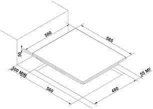 Варочная поверхность Korting HG 685 CTX фото 2 в Тюмени
