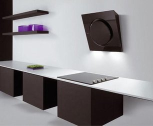 Вытяжка Элика MINI OM BL/F/55 фото 3 в Тюмени Вытяжка Elica MINI OM BL/F/55 фото 3 в Тюмени