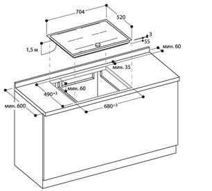 Индукционная варочная панель Gaggenau CI272111 фото 2 в Тюмени