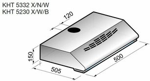 Вытяжка Кертинг KHT 5230 W фото 2 в Тюмени Вытяжка Korting KHT 5230 W фото 2 в Тюмени