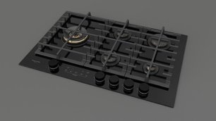 Варочная панель Fulgor Milano FCLH 755 G T WK BK фото 3 в Тюмени