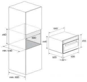 Встраиваемая микроволновая печь Лофра FMRNM66ME фото 3 в Тюмени Встраиваемая микроволновая печь Lofra FMRNM66ME фото 3 в Тюмени