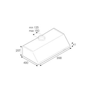 Вытяжка Бертаззони KU100 PRO 1 X A фото 4 в Тюмени Вытяжка Bertazzoni KU100 PRO 1 X A фото 4 в Тюмени