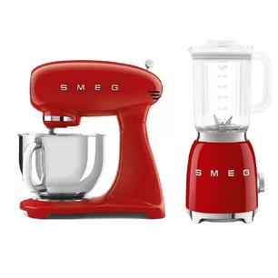 Smeg 50`s Style (блендер BLF03RDEU + миксер SMF03RDEU) фото в Тюмени