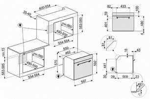Духовой шкаф Смег SF750PS фото 2 в Тюмени Духовой шкаф Smeg SF750PS фото 2 в Тюмени