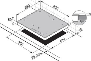 Независимая варочная панель De Dietrich DTI 853 X фото 3 в Тюмени
