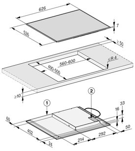 Индукционная варочная панель Miele KM 7361 FR фото 4 в Тюмени